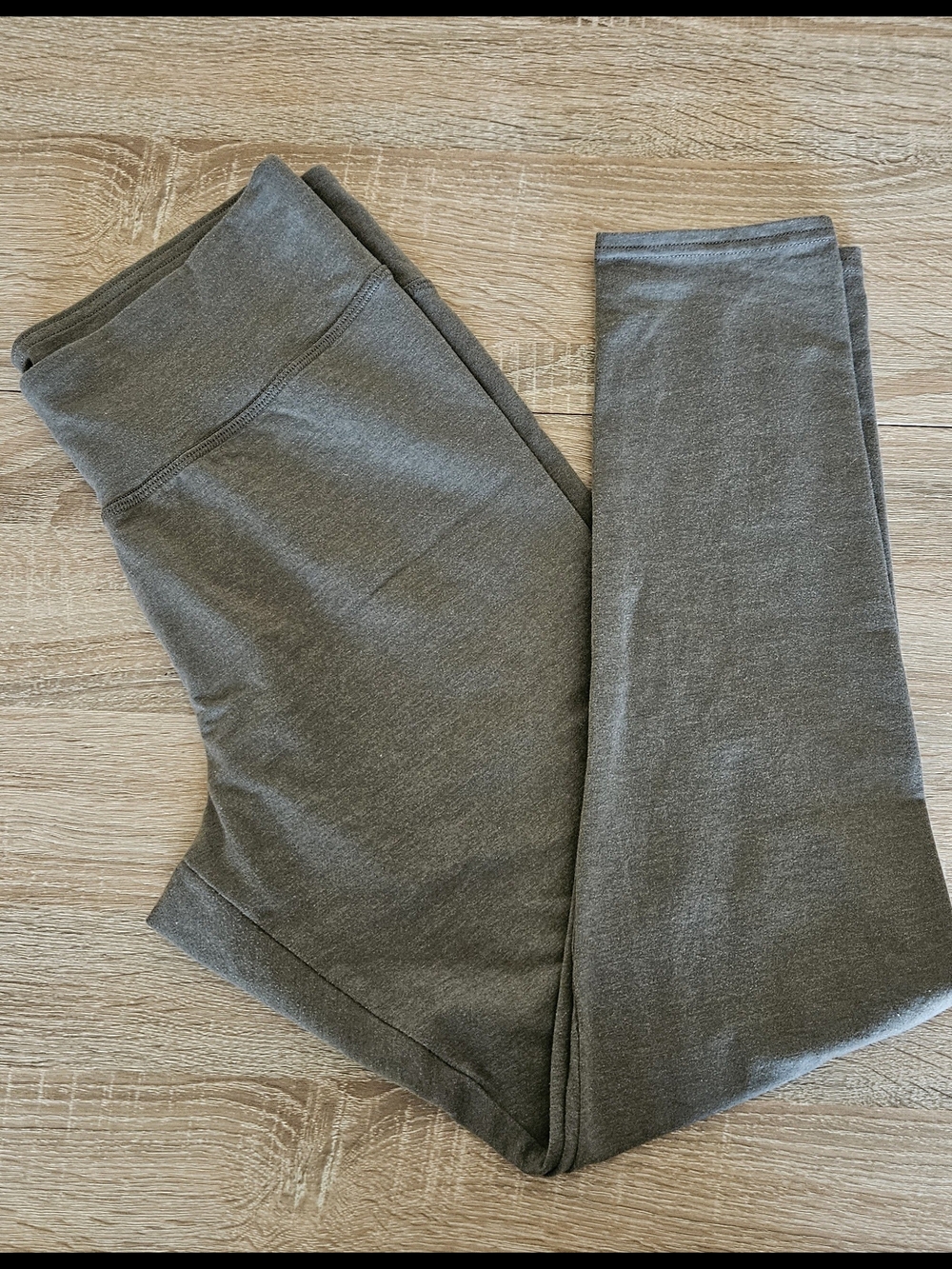 aerie Heathered Green Leggings -large